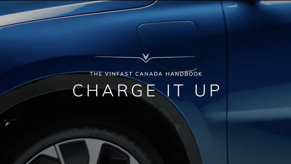 The VinFast Canada Handbook. Charge It Up.